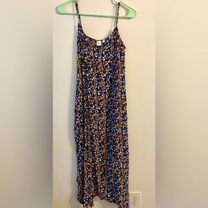 Gap NWT floral maxi dress XS